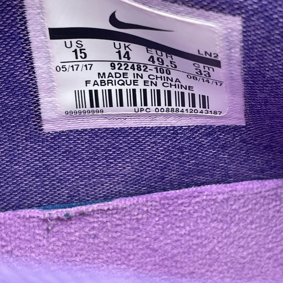 Nike Kobe A.D. Mid Sunday\'s Best Inline 2017 Baseline Size 15 main image 8